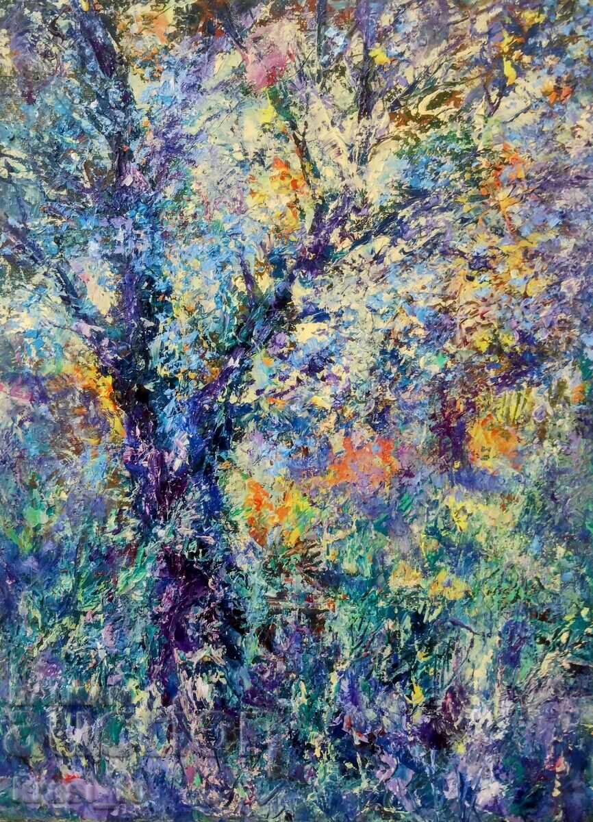 Author's picture. Oil paints on canvas. Author's picture. Oil paints on canvas.