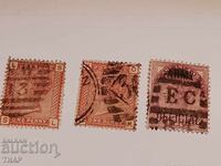 Postage stamps GB - 0.01 st