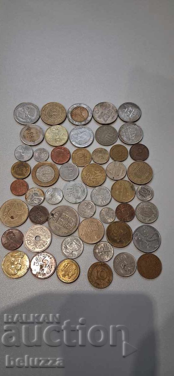 50 бр монети различни #6