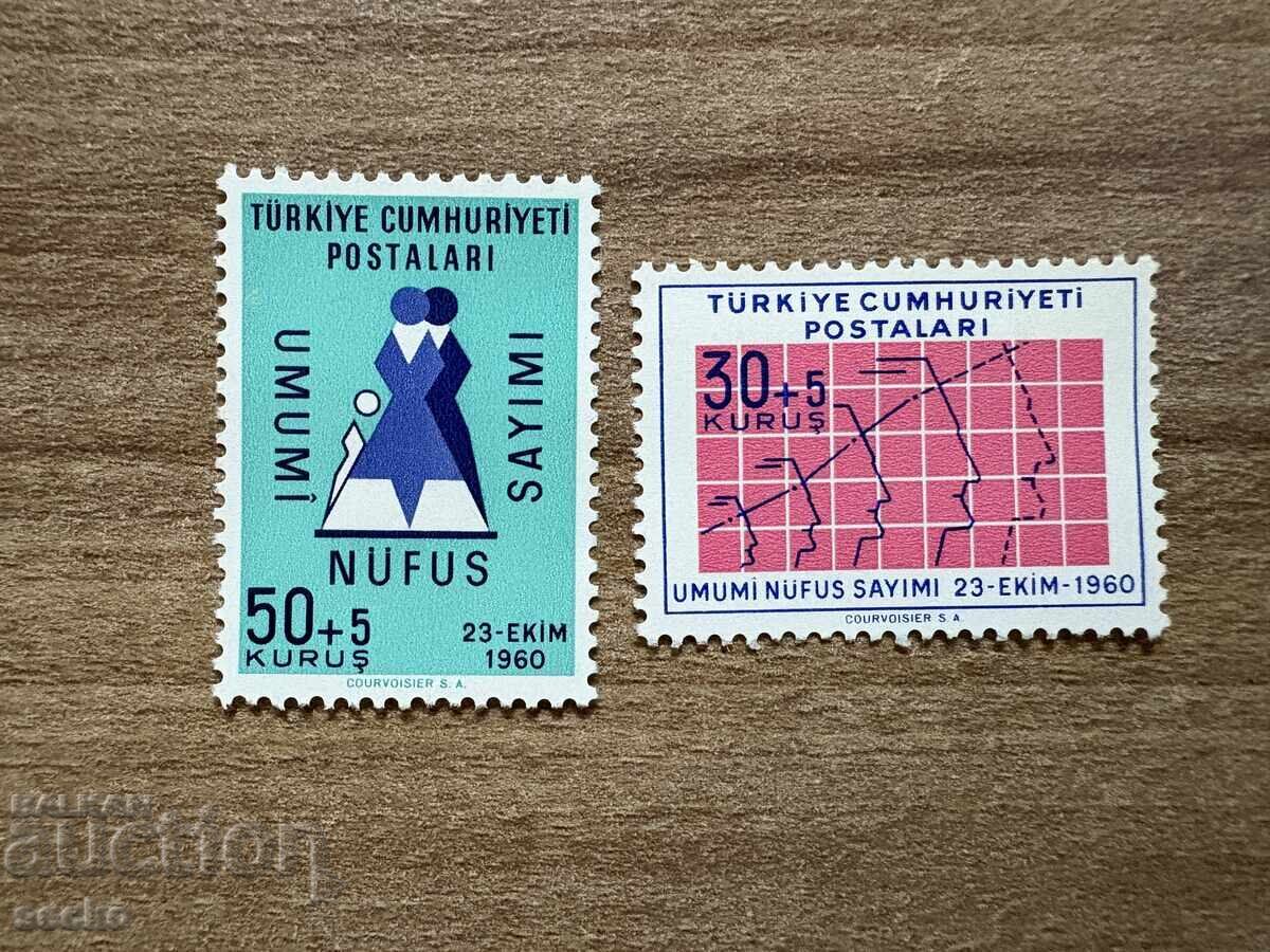 Τουρκία - Εθνική Απογραφή (1960) MNH