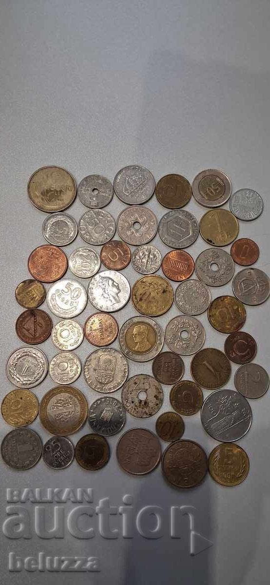 50 bucăți monede diferite #7 50 bucăți monede diferite #7