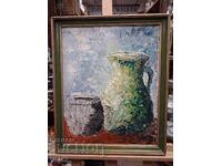 Still life with jug and pitcher