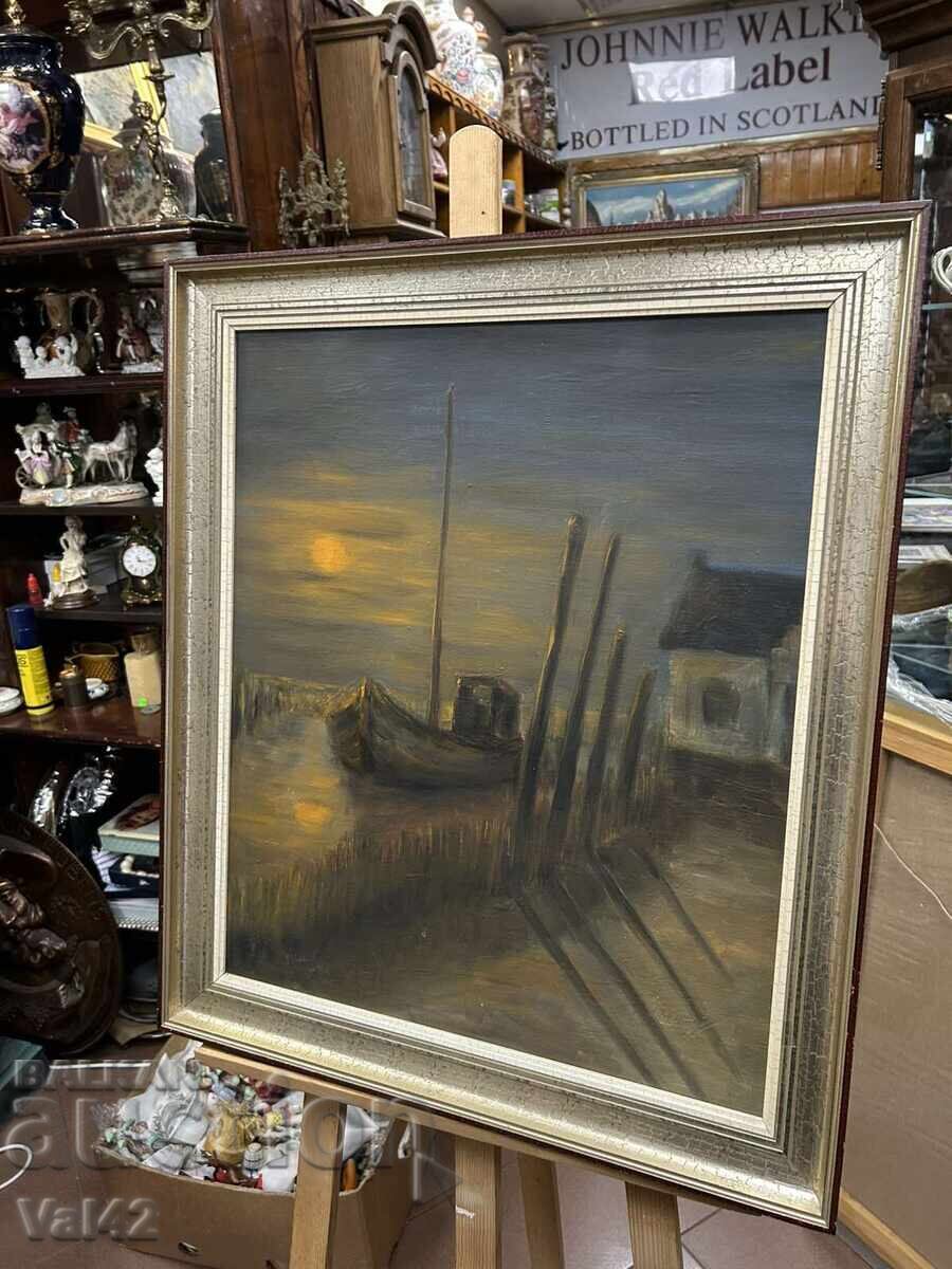 Ηλιοβασίλεμα στη θάλασσα με βάρκα - 5