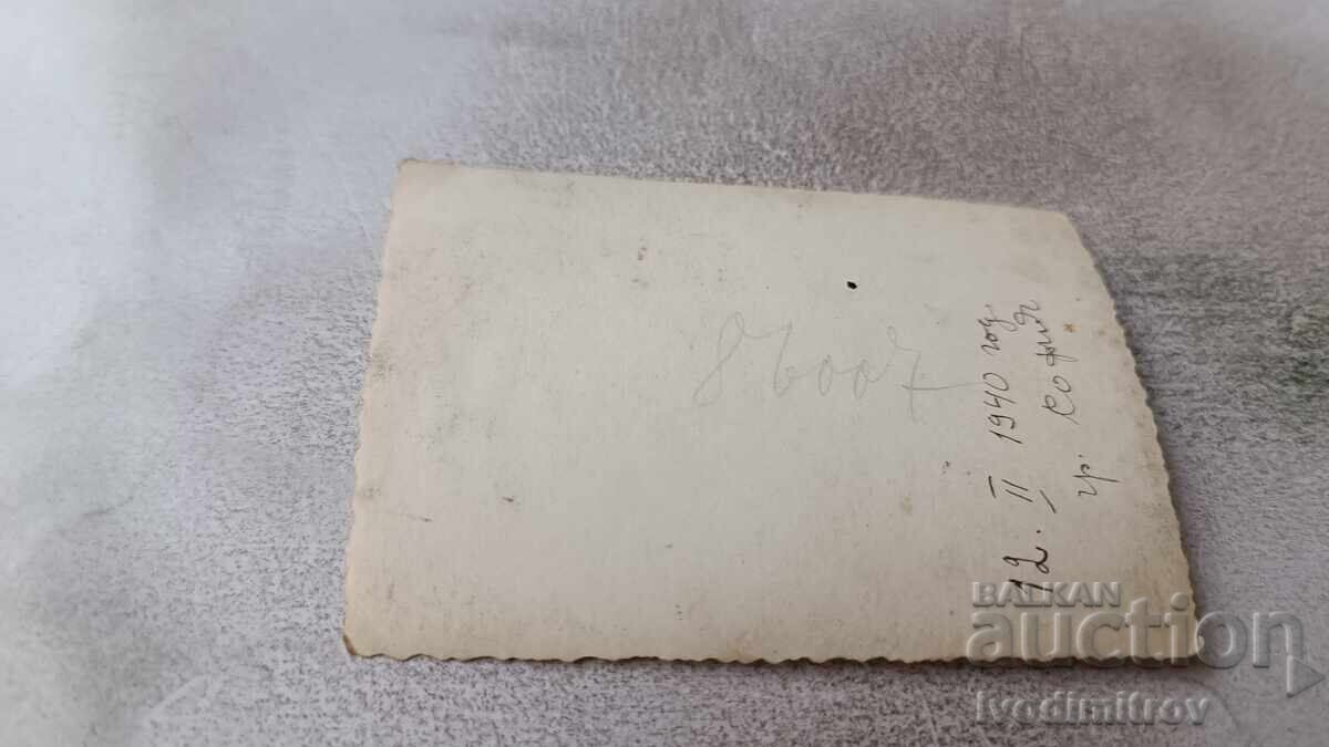 Photo Sofia Two women in winter coats on a walk 1940 with price 2.45 BGN | € 1.25