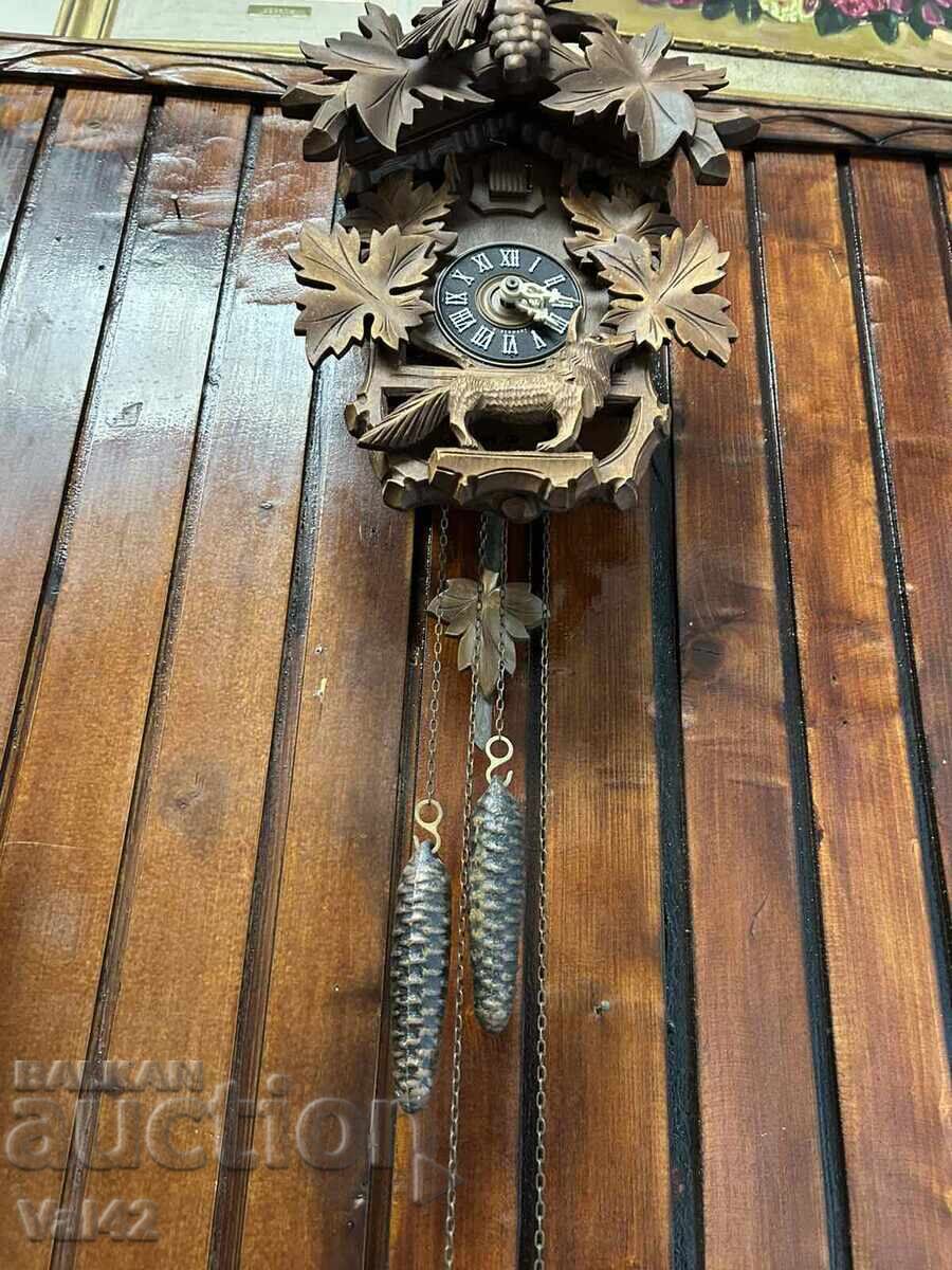 German wooden cuckoo clock with price 0.01 BGN | € 0.01