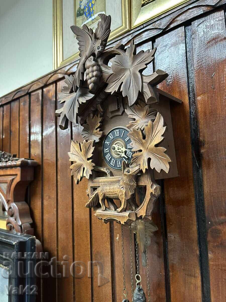 German wooden cuckoo clock - 6