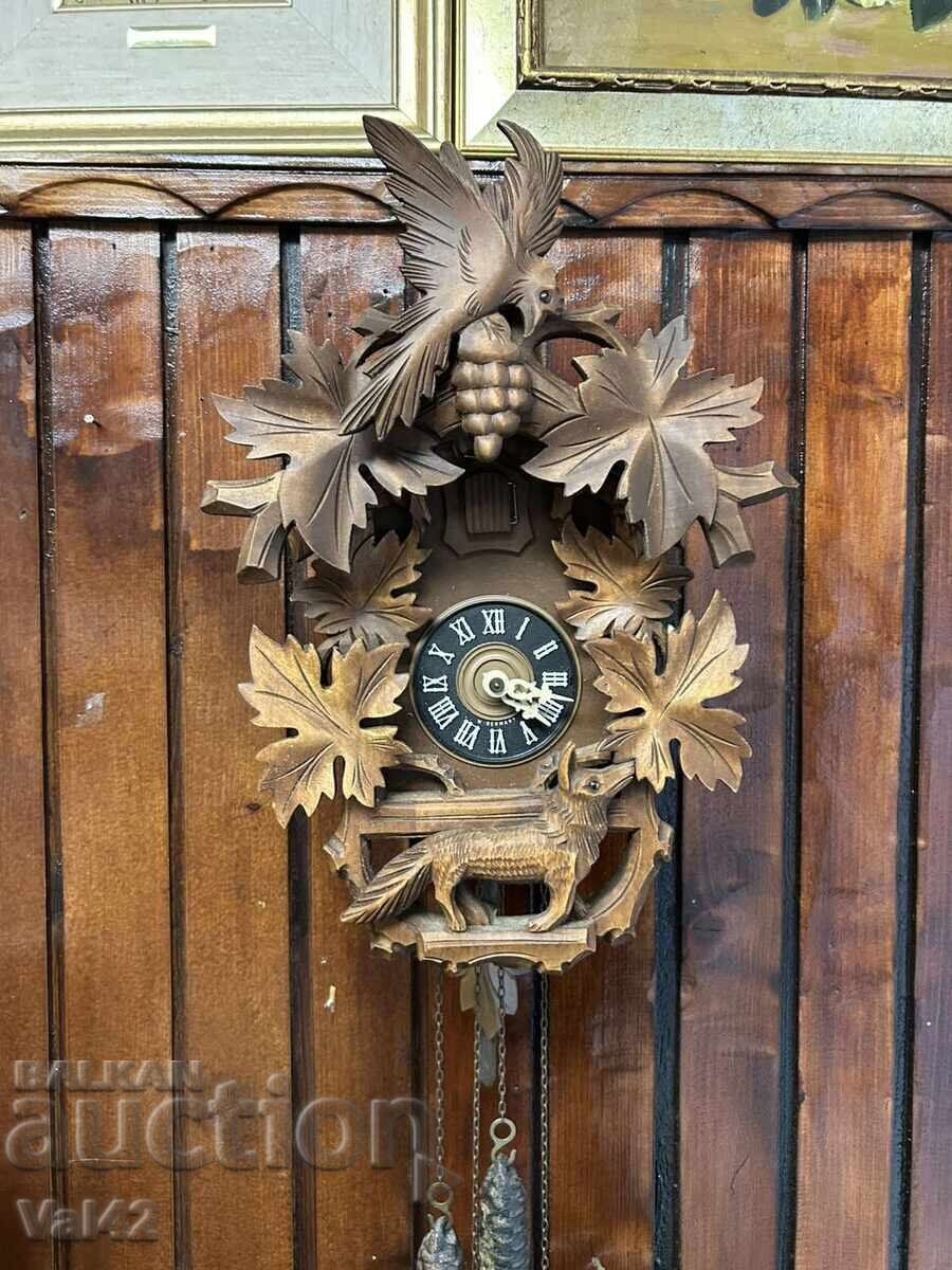 German wooden cuckoo clock