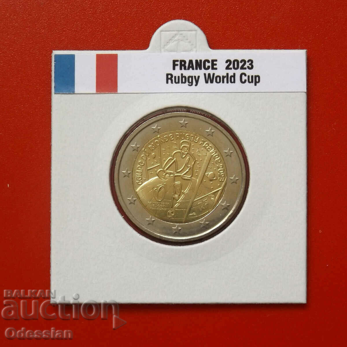 Franța • 2 euro • Rugby • 2023