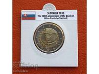 Slovakia • 2 Euro • Milan Rastislav Štefánik • 2019