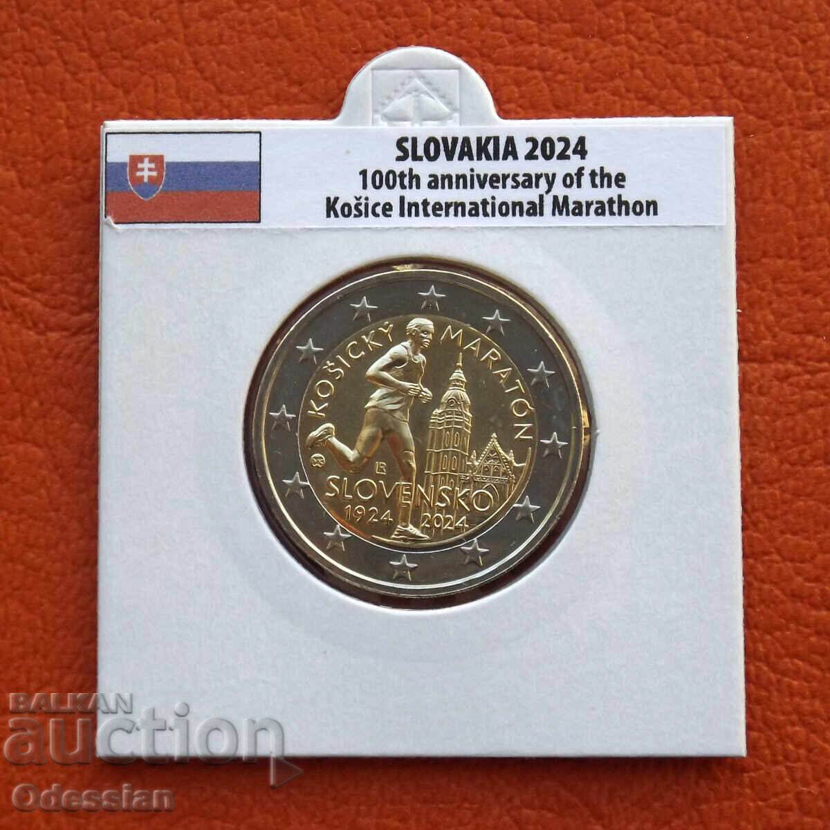 Slovakia • 2 Euro • Košice Marathon • 2024