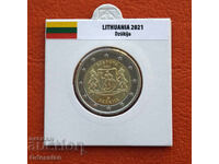 Lithuania • 2 Euro • "DZUKIJA" • 2021