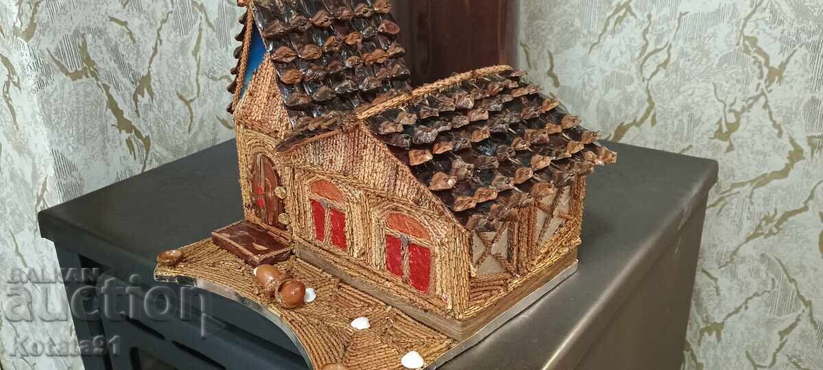 Cottage made of natural materials