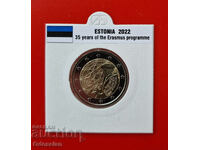 Estonia • 2 Euro • Erasmus 35th Anniversary • 2022