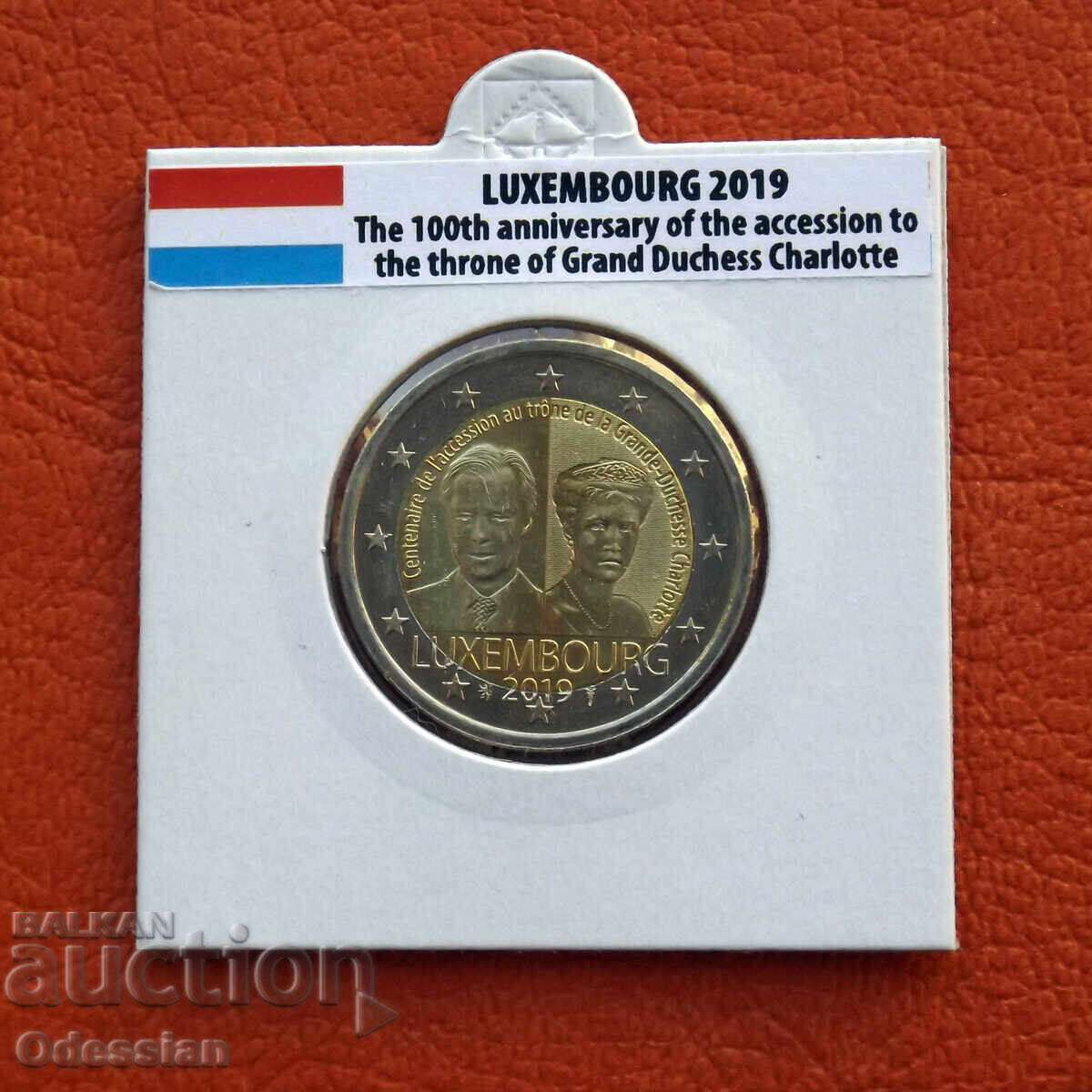 Luxembourg • 2 Euro • Grand Duchess Charlotte • 2019