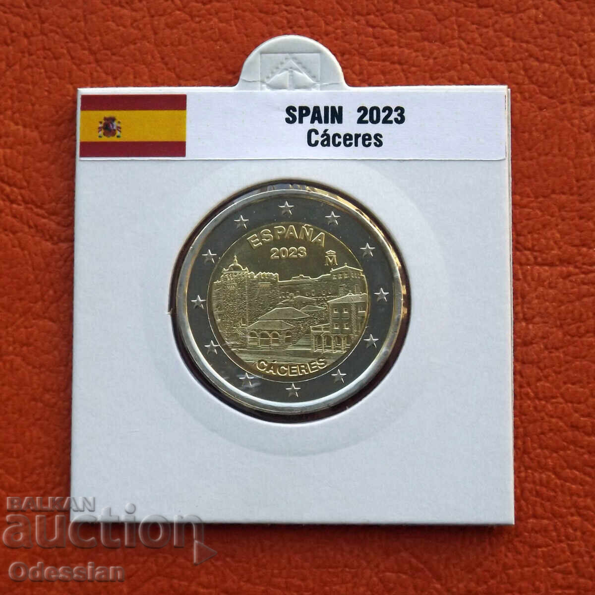 Spain • 2 Euro • Cáceres • 2023