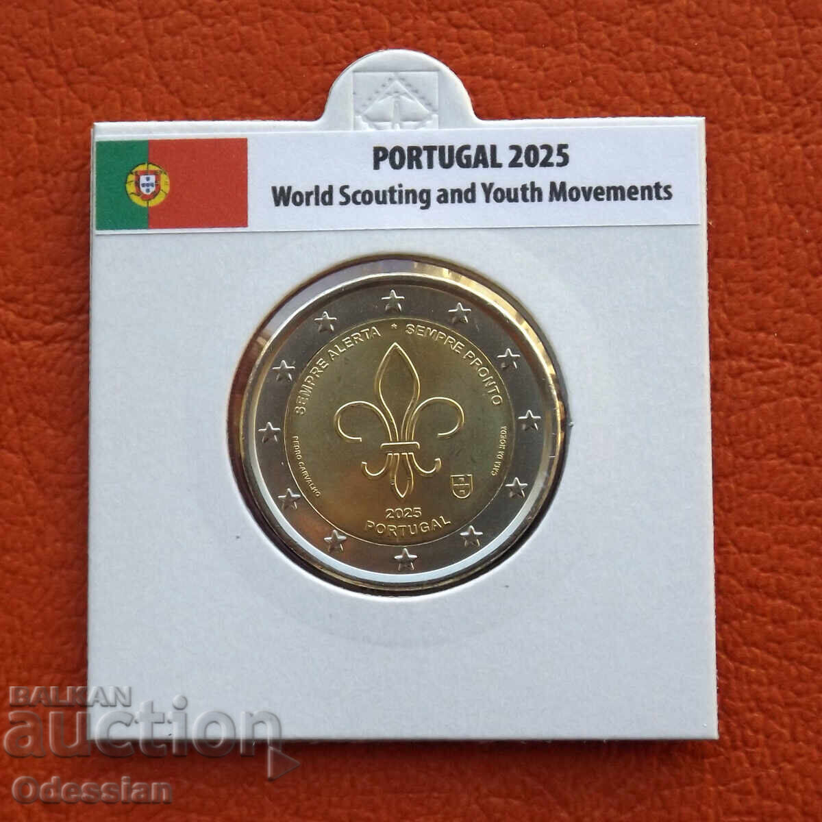 Portugal • 2 Euro • World Scout and Youth Day • 2025