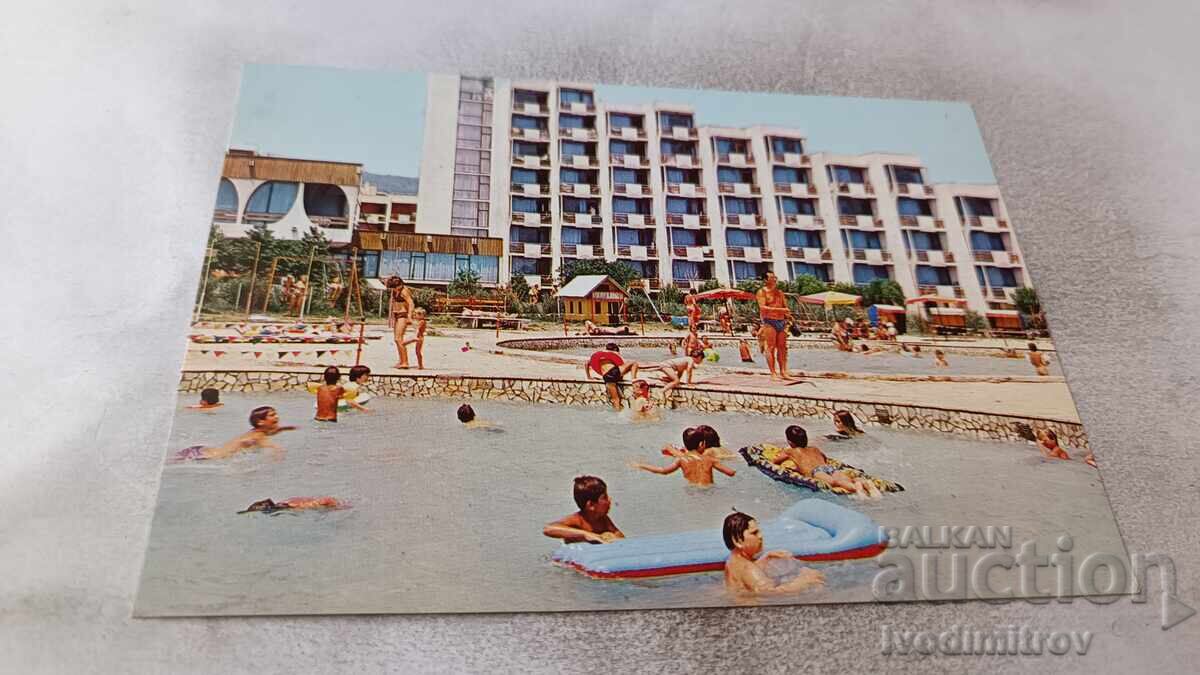 Carte poștală Albena 1984