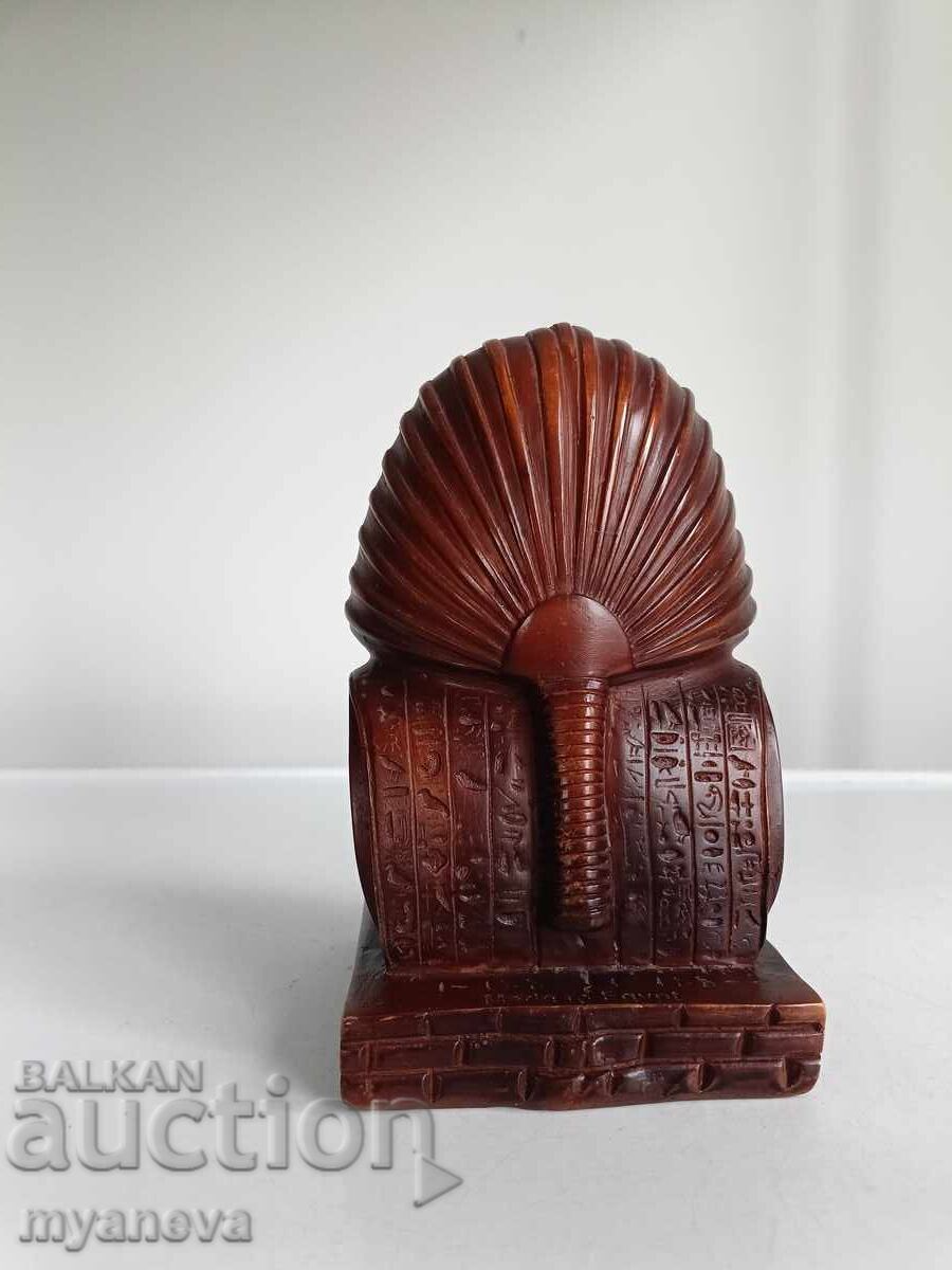 Tutankhamon, statuetă - capul faraonului egiptean - 5
