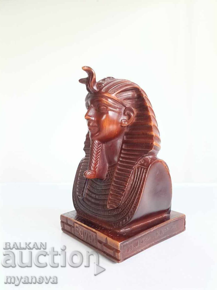 Tutankhamon, statuetă - capul faraonului egiptean - 7