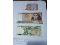 Lot of old UNC banknotes