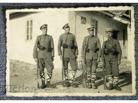 PSV Soldiers Officers Old Curious Uniform Photo Picture