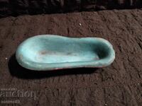 Old toy/figure. Trough. Ceramic