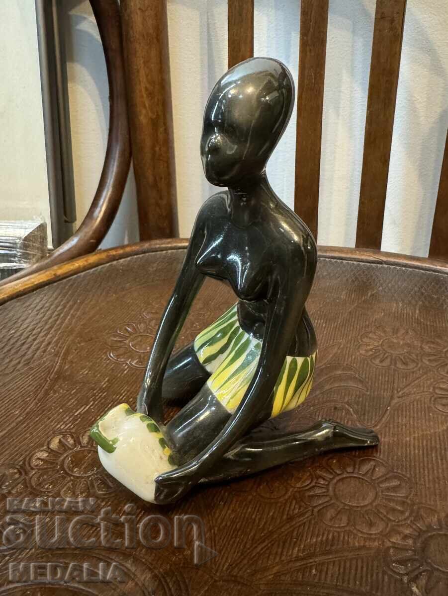 Old Bulgarian Porcelain Figure - Isis with price 70.00 BGN | € 35.79 Old Bulgarian Porcelain Figure - Isis with price 70.00 BGN | € 35.79