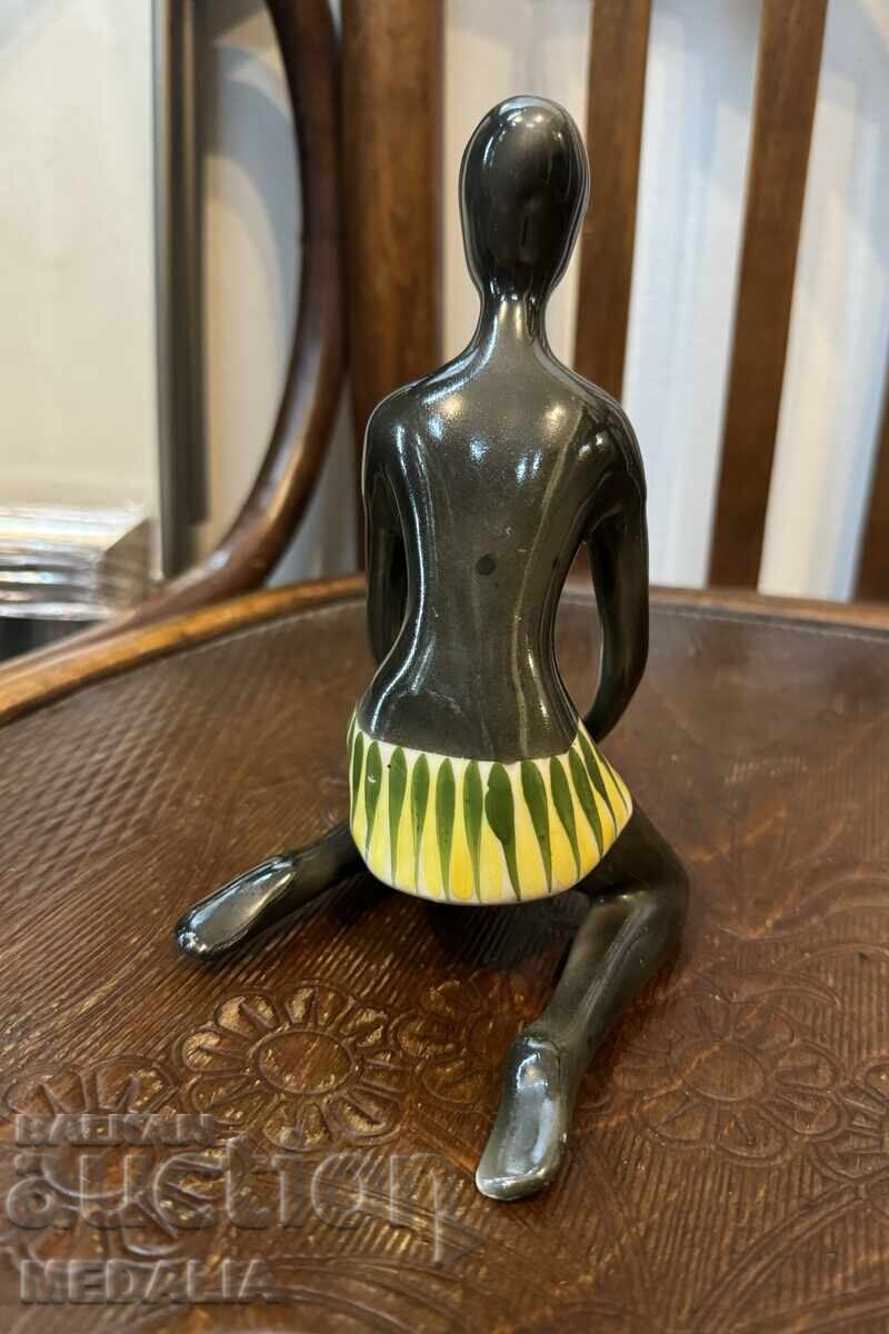 Auction Old Bulgarian Porcelain Figure - Isis Auction Old Bulgarian Porcelain Figure - Isis