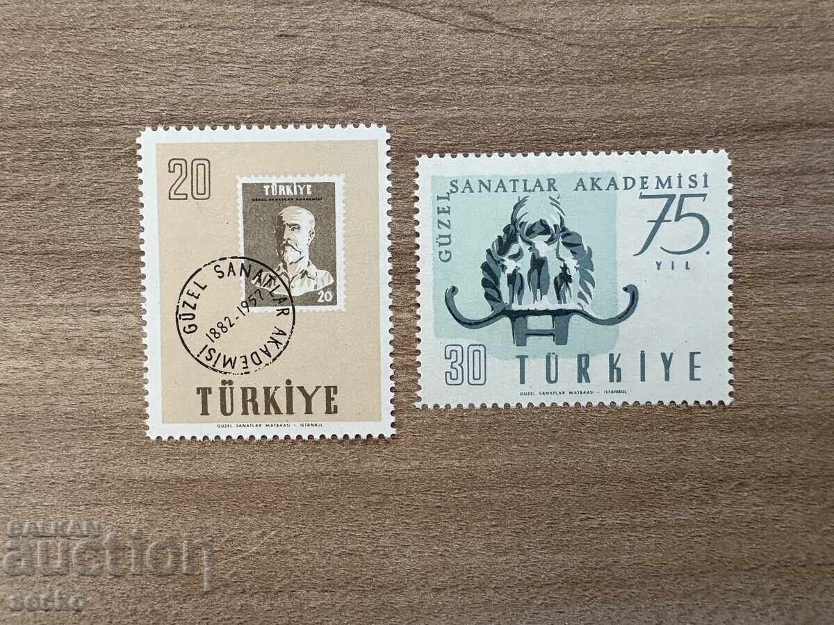 Τουρκία - 75 γρ. Ακαδημία Καλών Τεχνών... (1957) MNH
