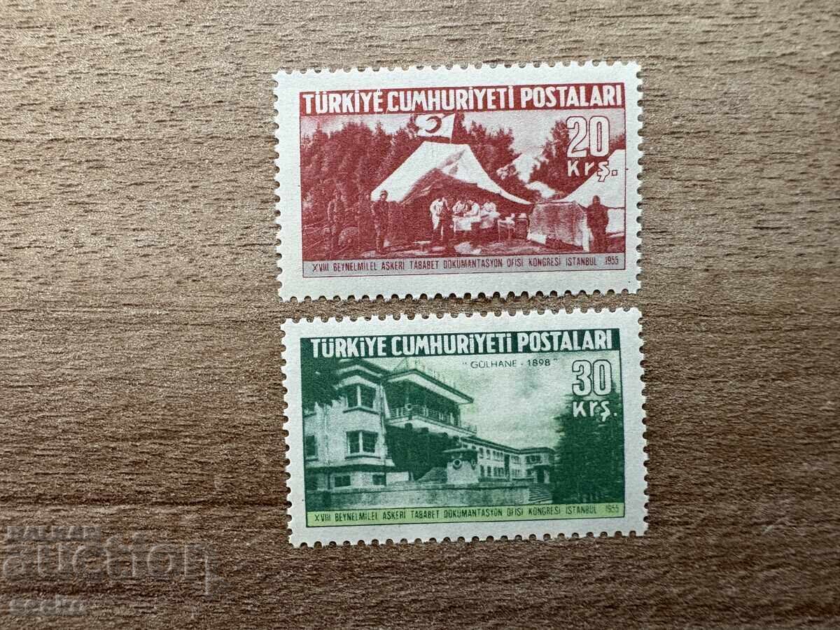 Turcia - Al 18-lea Congres al Serviciului Internațional.. (1955) MNH