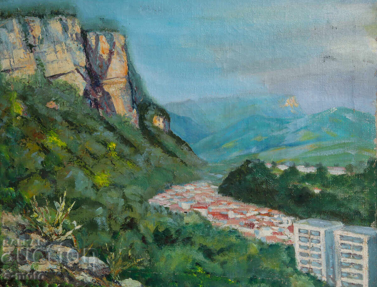 Auction  Oil painting landscape