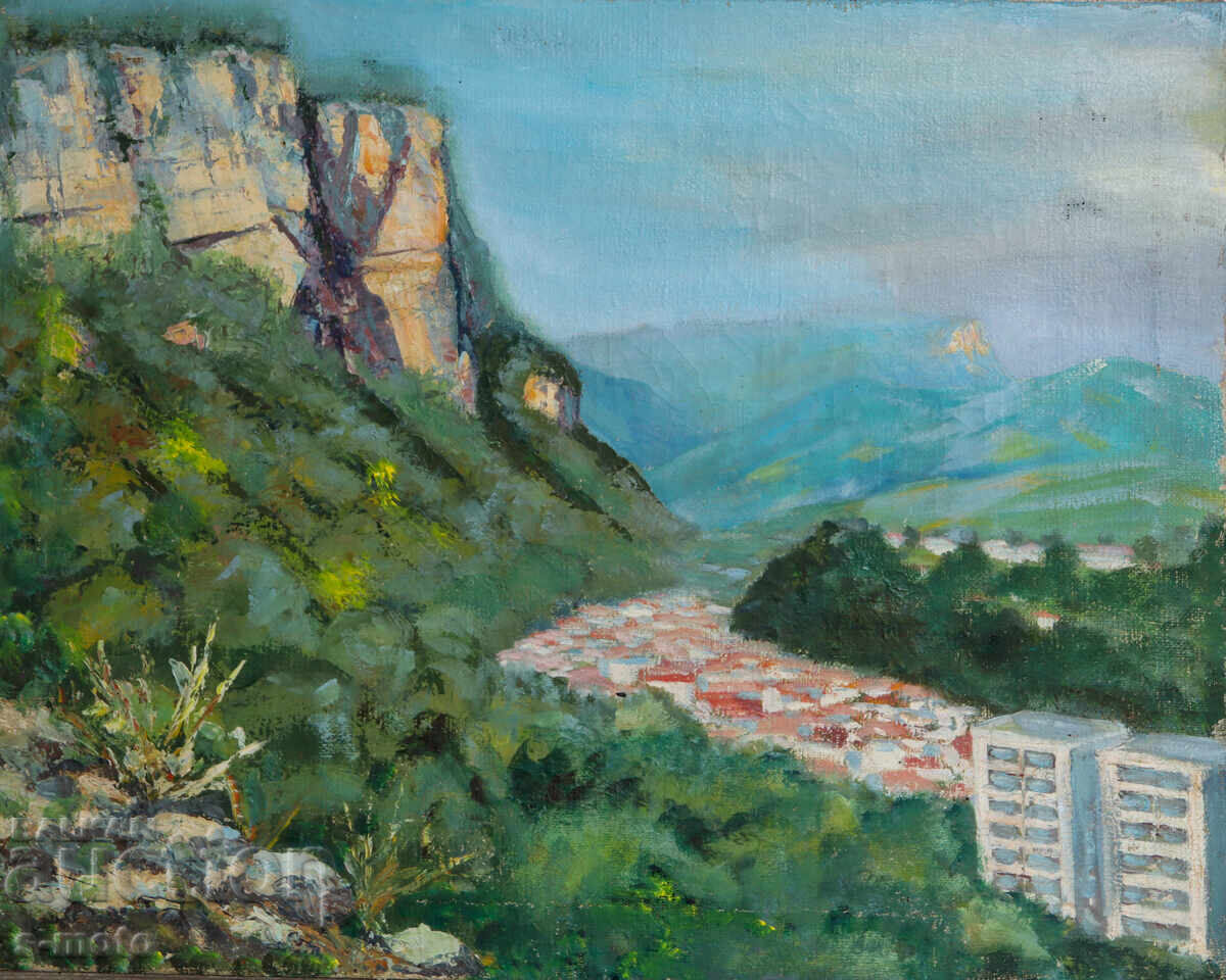 Oil painting landscape