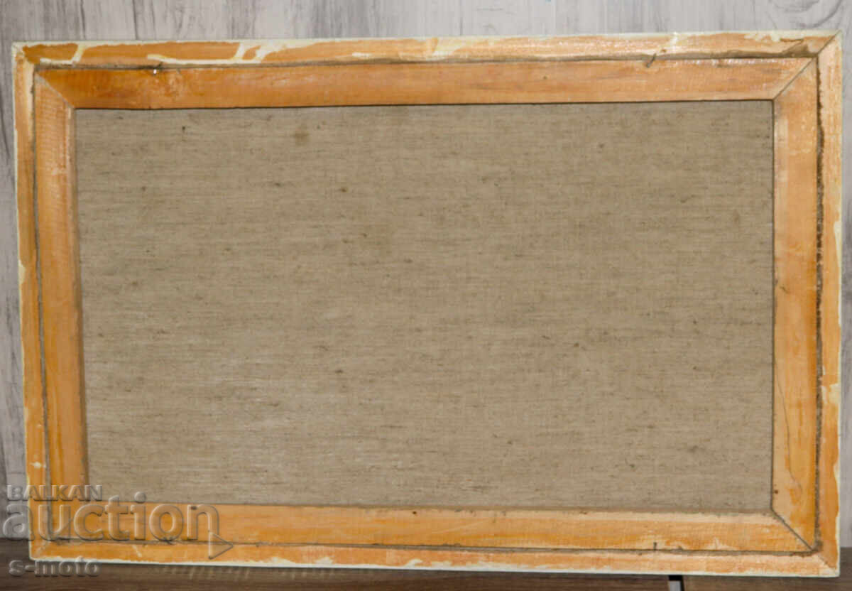 Oil painting winter landscape 1997 - 7