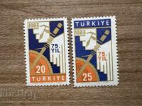 Turkey - 75 gr. Institute of Economics and Trade...(1958) MNH