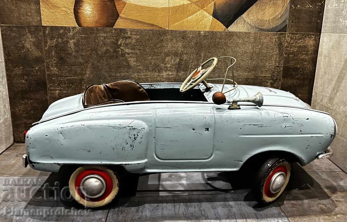 Delivery of AUTHENTIC UNIQUE MOSKVICH WITH PEDALS FIRST SERIES!!!