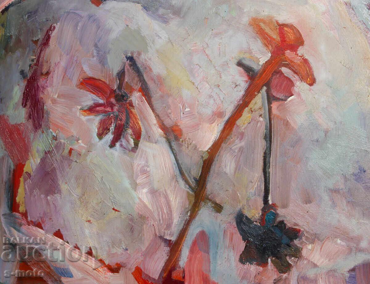 Delivery of Oil painting abstract composition