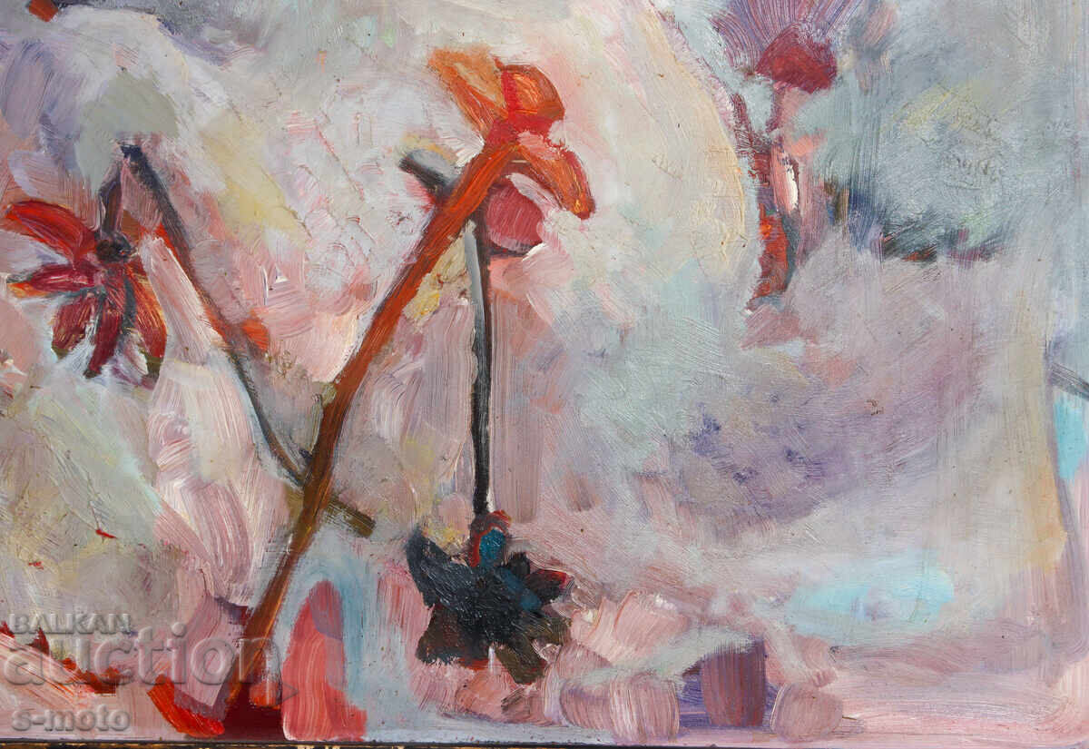 Oil painting abstract composition - 5