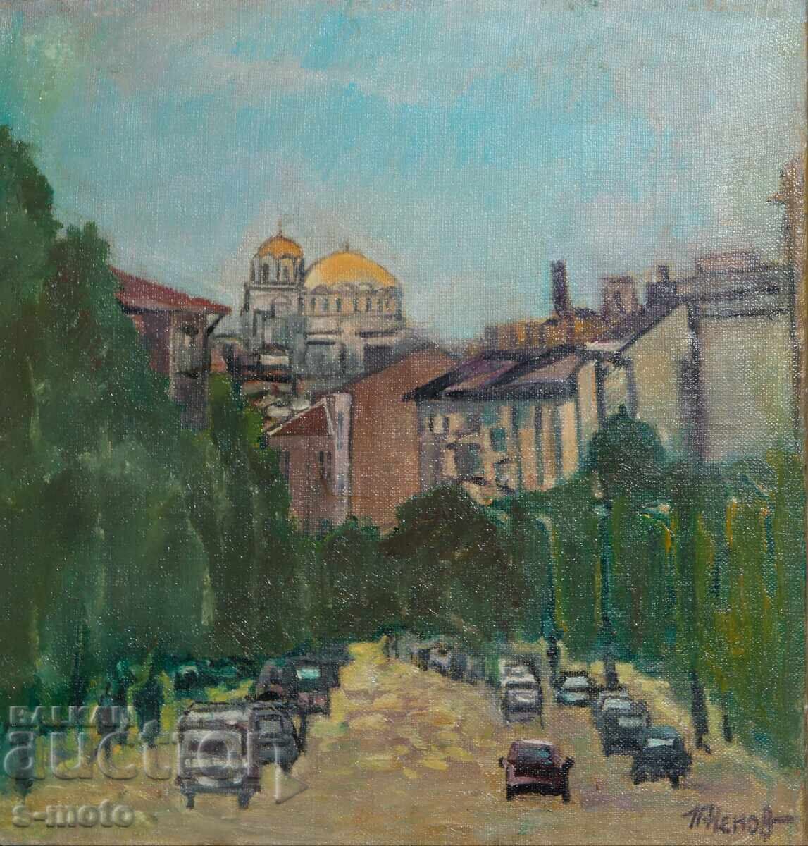 Peter Nenov oil painting landscape