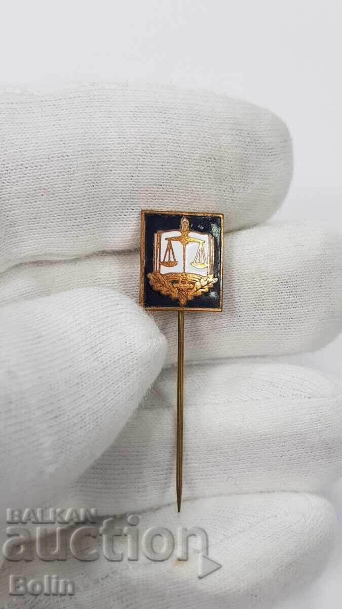 Rare Royal Insignia, Lawyers' Badge, Attorneys at Law with price 75.00 BGN | € 38.35