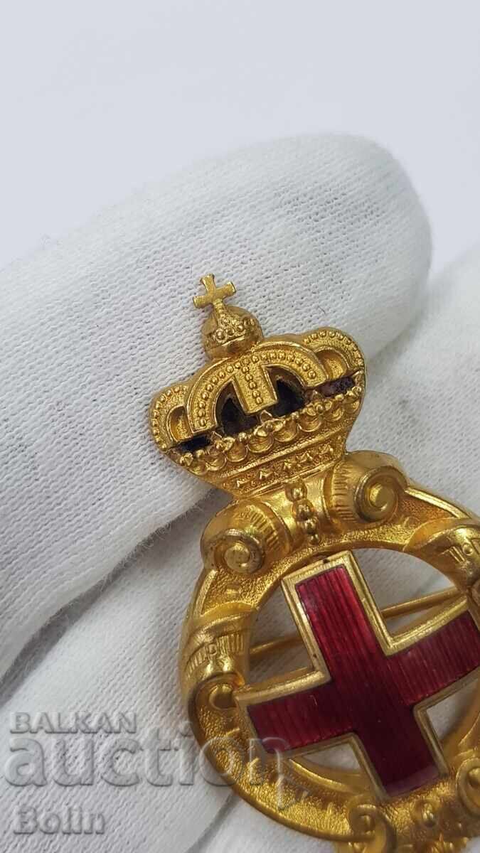 Auction  Rare Red Cross Badge, Battenberg Issue