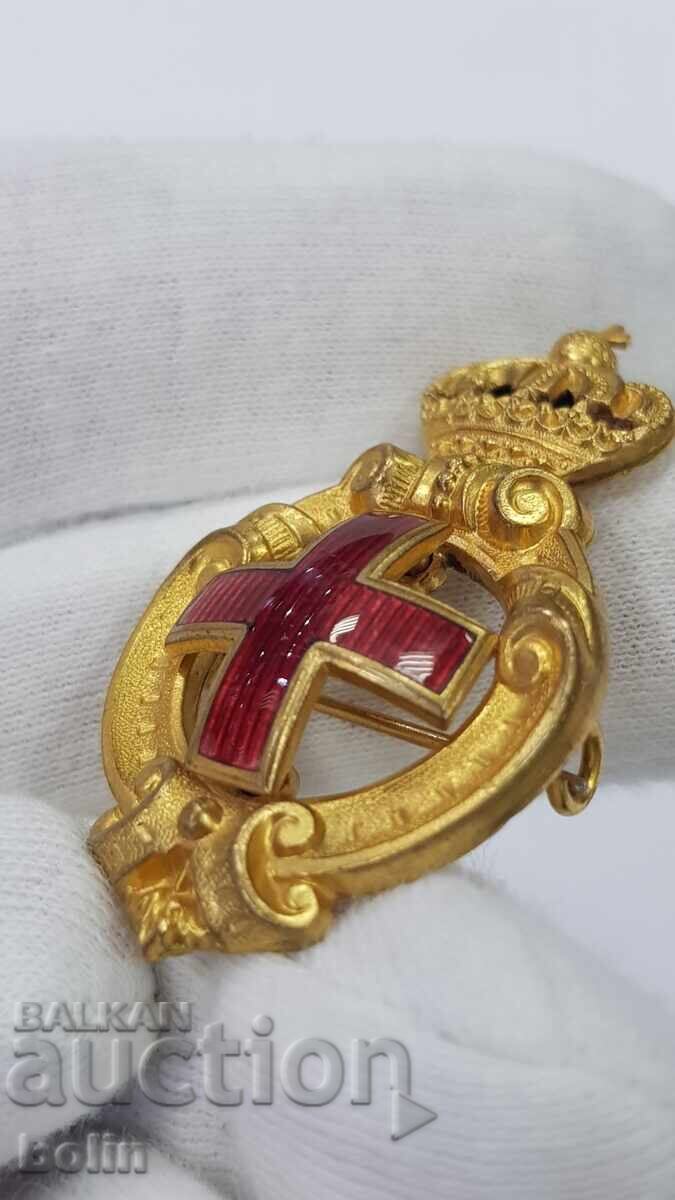 Rare Red Cross Badge, Battenberg Issue - 6