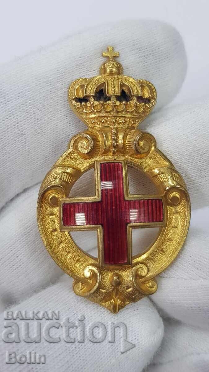 Rare Red Cross Badge, Battenberg Issue