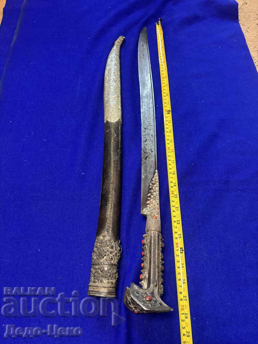 Silver scimitar with price 9700.00 BGN | € 4959.53