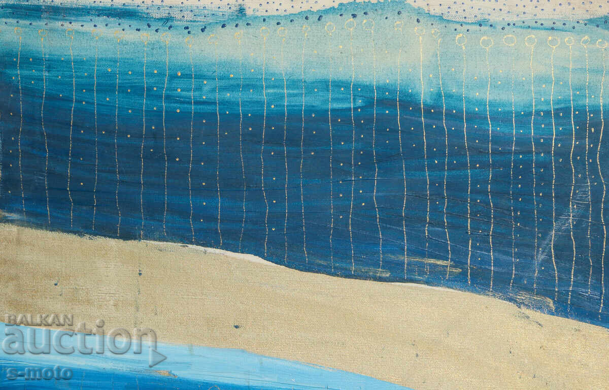 Auction  Acrylic painting abstract composition