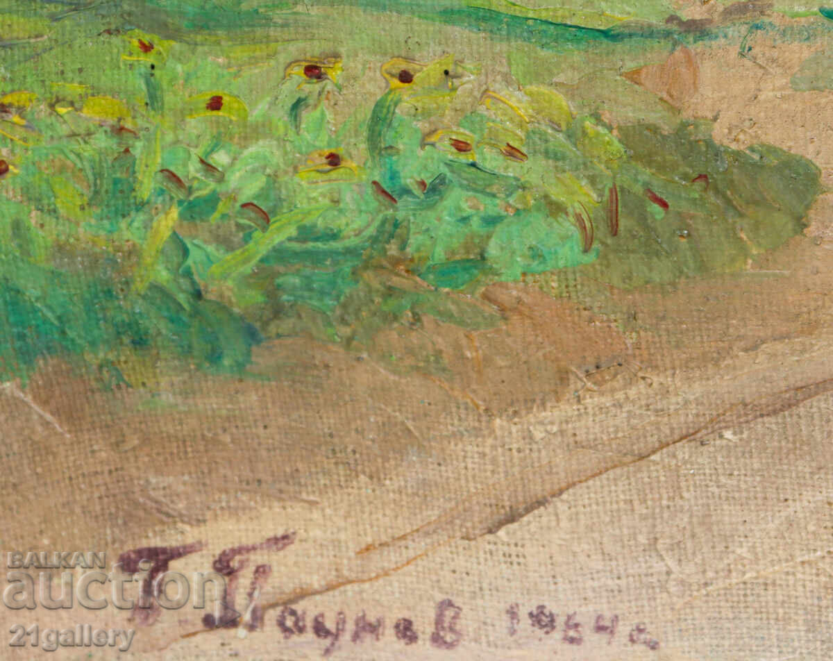 Georgi Paunov - Paunets (1944 - ) Landscape Oil Paints - 5