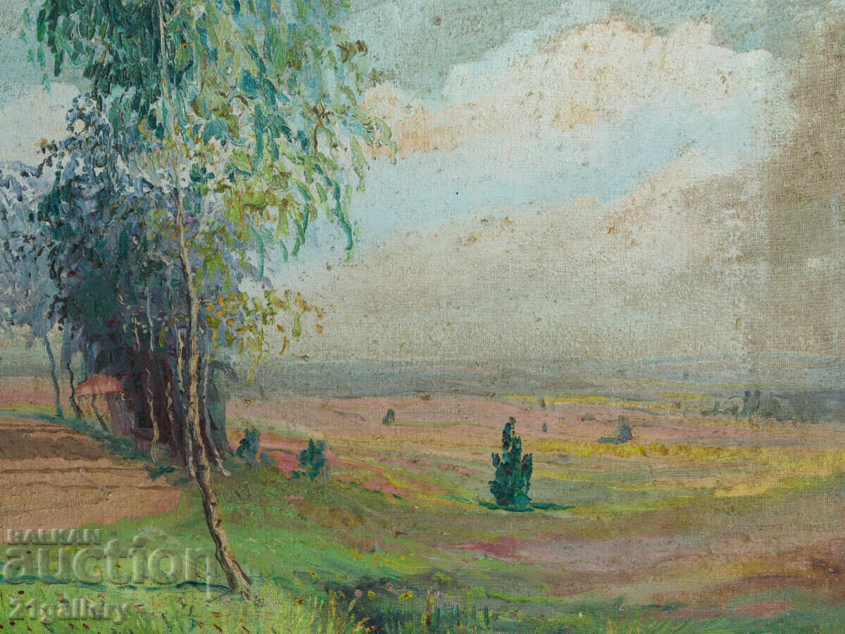 Georgi Paunov - Paunets (1944 - ) Landscape Oil Paints - 6