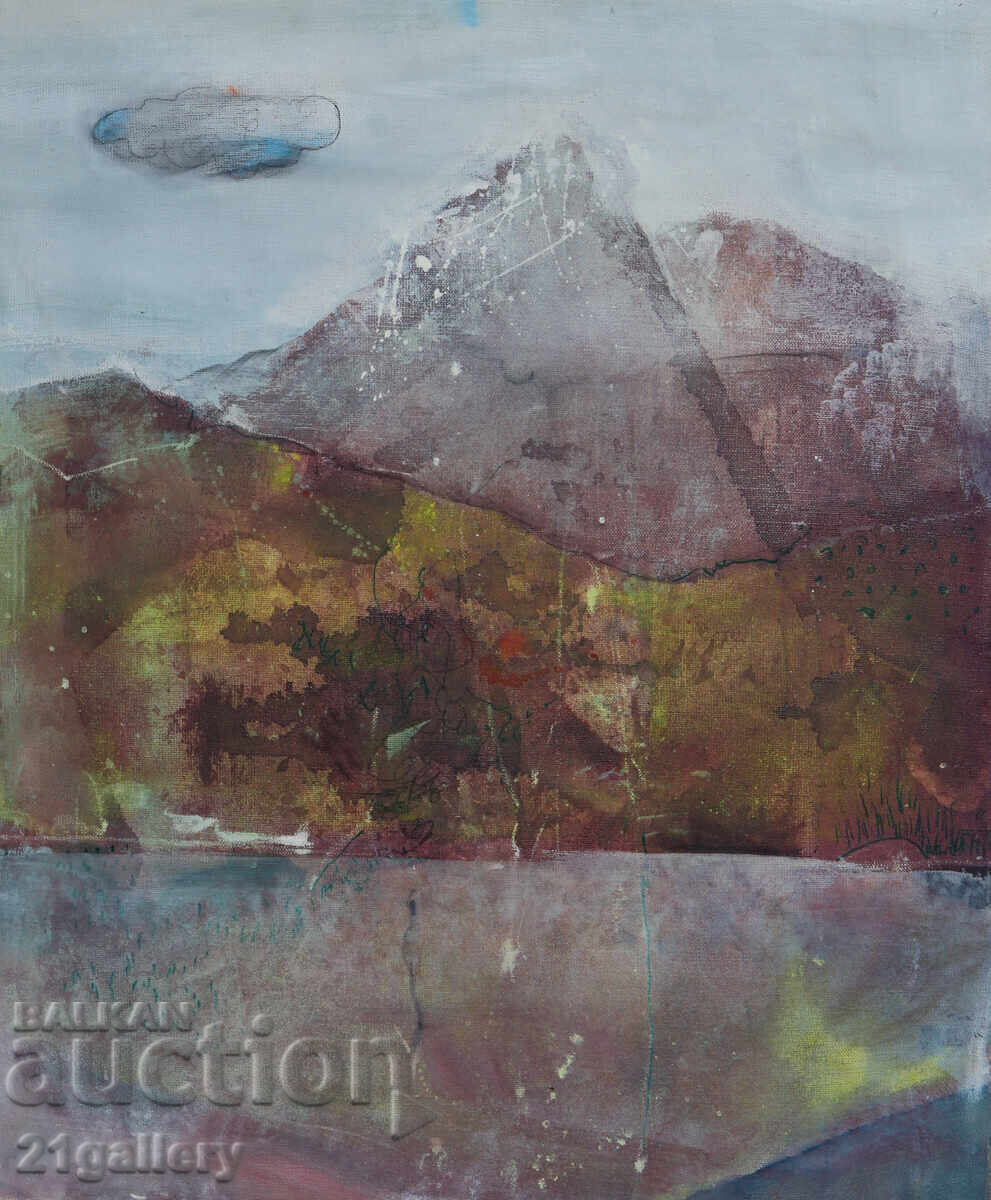 Contemporary Painting Abstract Composition Landscape