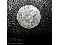 TSAR'S BADGE RARE SHIPKA ALUMINUM