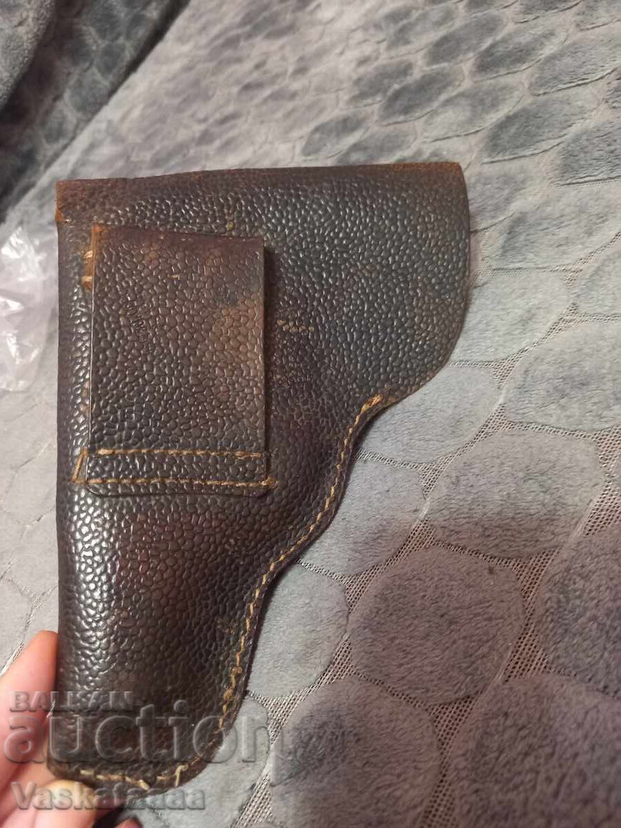 Аукцион Немски кобур ВЕРМАХТ с маркировка за Валтер ПП ППК