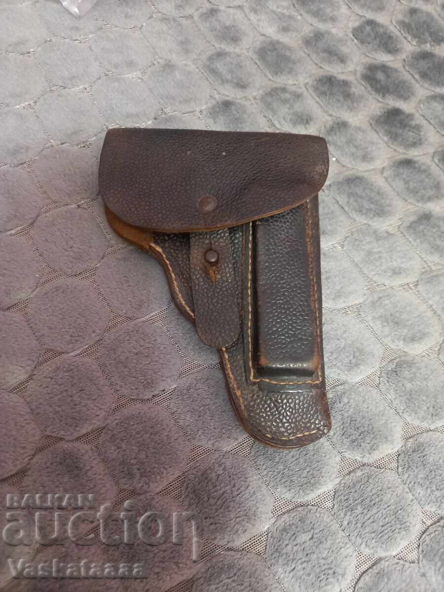 Немски кобур ВЕРМАХТ с маркировка за Валтер ПП ППК